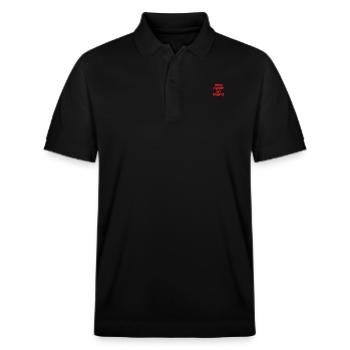 Bernd - Polo PREPSTER bio Stanley/Stella Unisexe - noir - Devant - Roxy (174cm) & Andy (188cm)