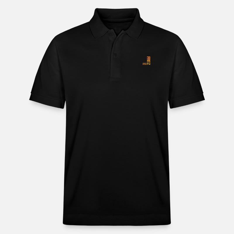 Fritz - Stanley/Stella Unisex Bio-Poloshirt PREPSTER - Schwarz