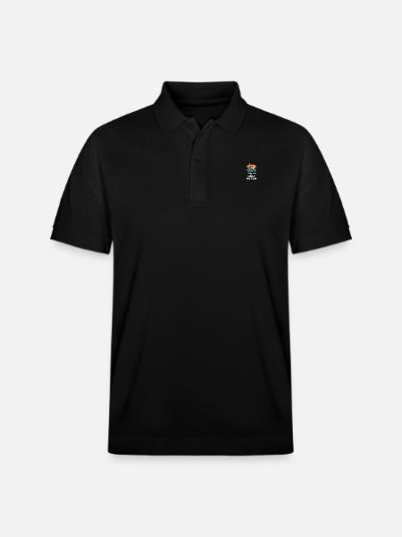 Autism - Stanley/Stella Unisex Organic Polo Shirt PREPSTER - black