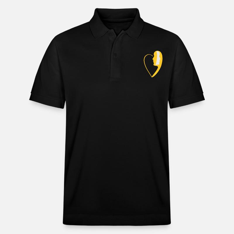 Mon or 2 - Polo PREPSTER bio Stanley/Stella Unisexe - noir