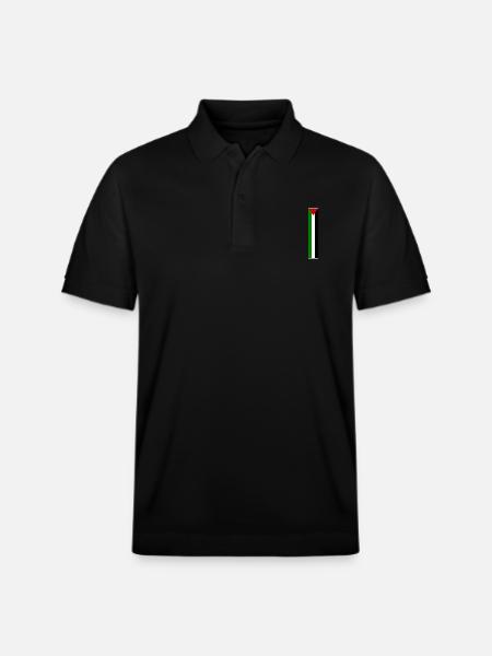 Free palestine - Stanley/Stella Unisex Organic Polo Shirt PREPSTER - black