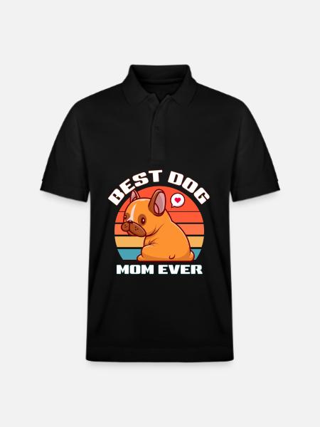 Beste Hundemama - Stanley/Stella Unisex Bio-Poloshirt PREPSTER - Schwarz