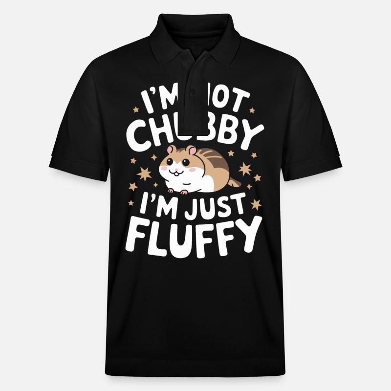 Hamster - Stanley/Stella Unisex Bio-Poloshirt PREPSTER - Schwarz