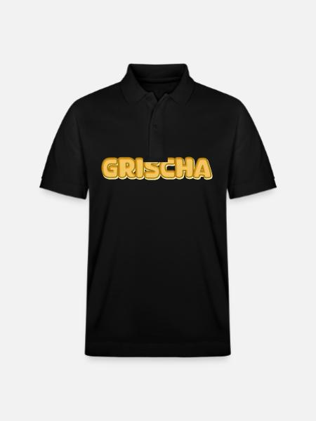 Grischa as Grischa - Stanley/Stella Unisex Organic Polo Shirt PREPSTER - black