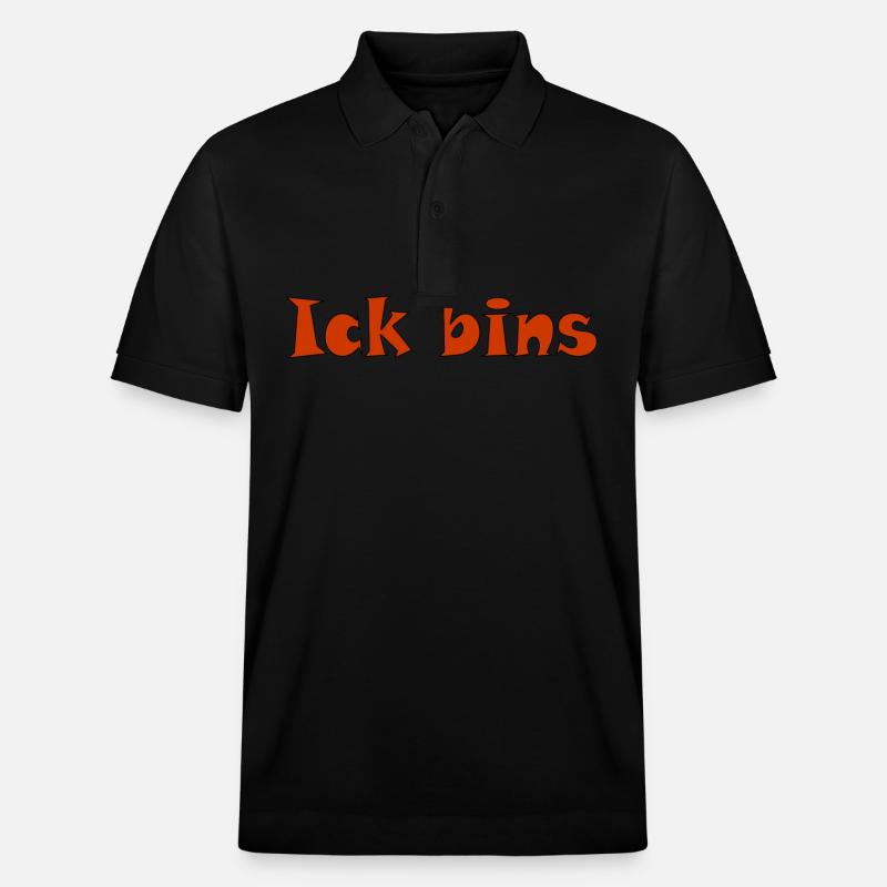 Ick bins - Stanley/Stella Unisex Bio-Poloshirt PREPSTER - Schwarz