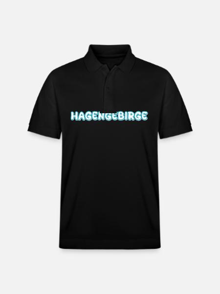 Trekking Hagen Mountains - Stanley/Stella Unisex Organic Polo Shirt PREPSTER - black