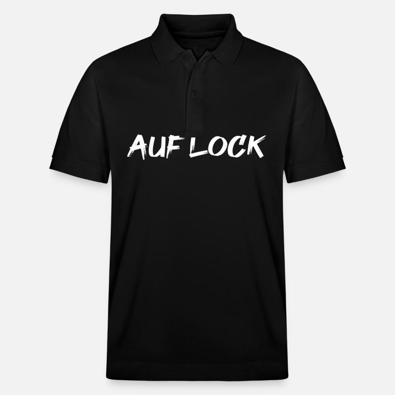 Auf Lock - Jugendwort - Polo PREPSTER bio Stanley/Stella Unisexe - noir
