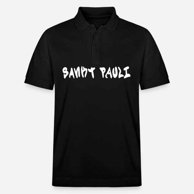 SANKT PAULI - Stanley/Stella Unisex Bio-Poloshirt PREPSTER - Schwarz