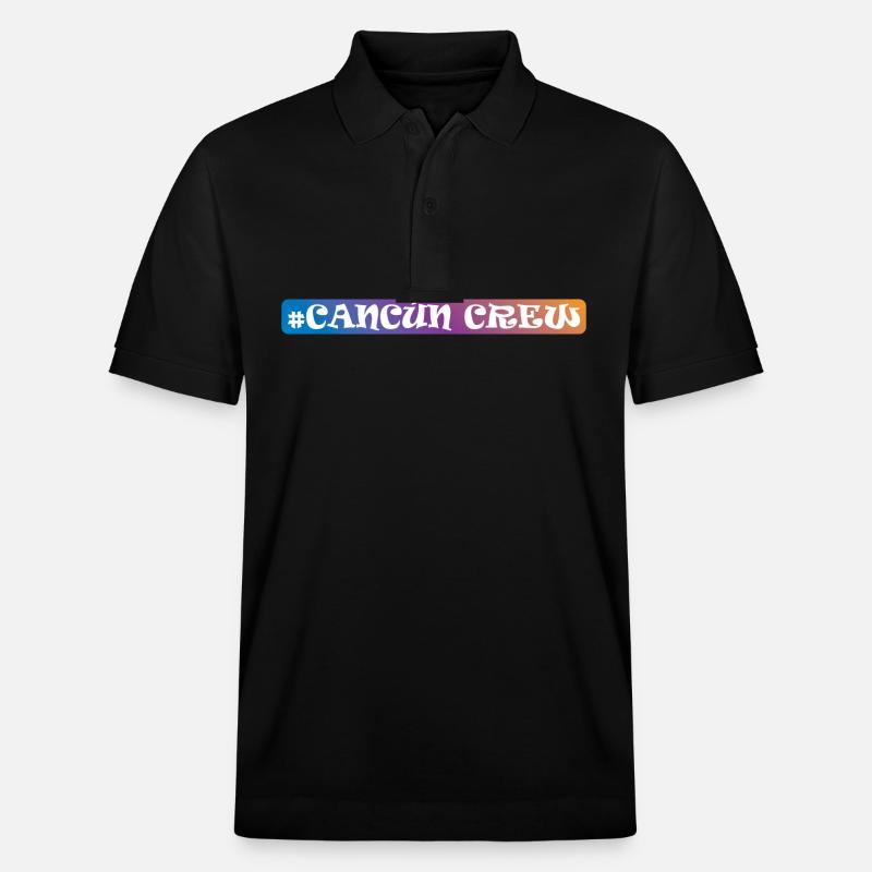 Cancun Crew - Stanley/Stella Unisex Bio-Poloshirt PREPSTER - Schwarz