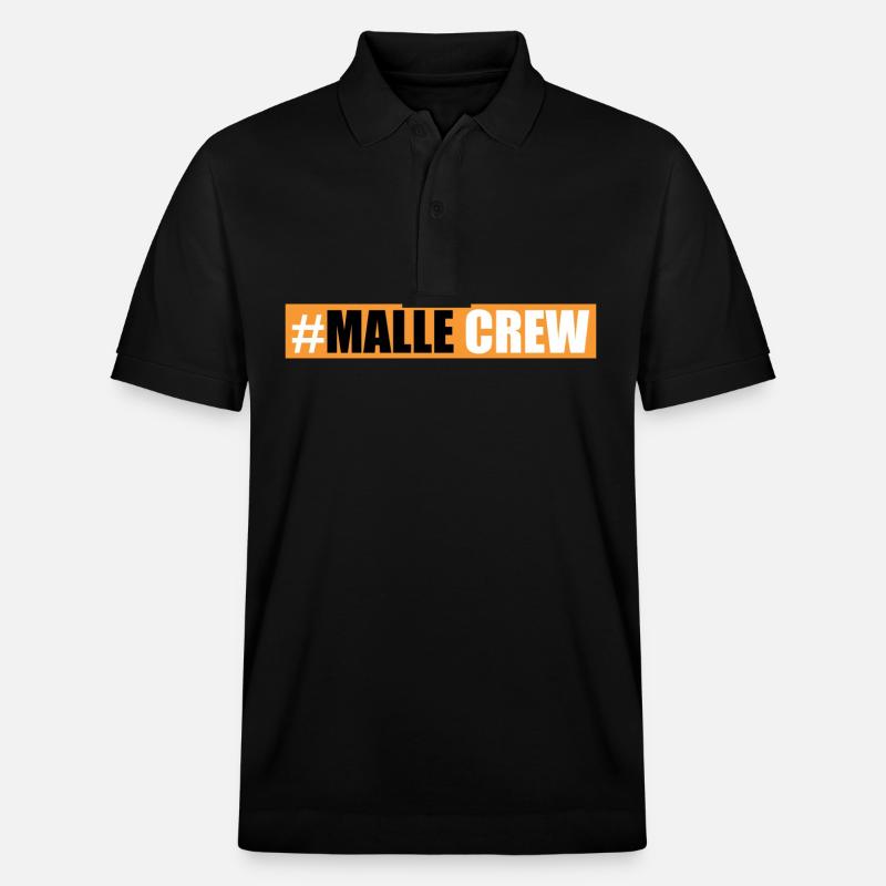Équipage Malle - Polo PREPSTER bio Stanley/Stella Unisexe - noir