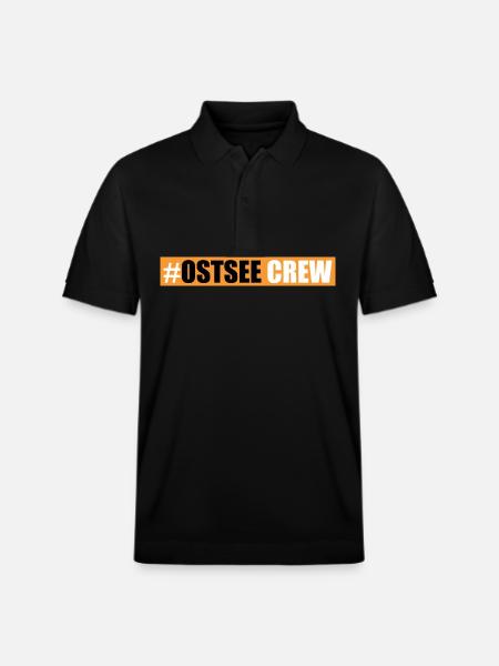 Ostsee Crew - Stanley/Stella Unisex Bio-Poloshirt PREPSTER - Schwarz
