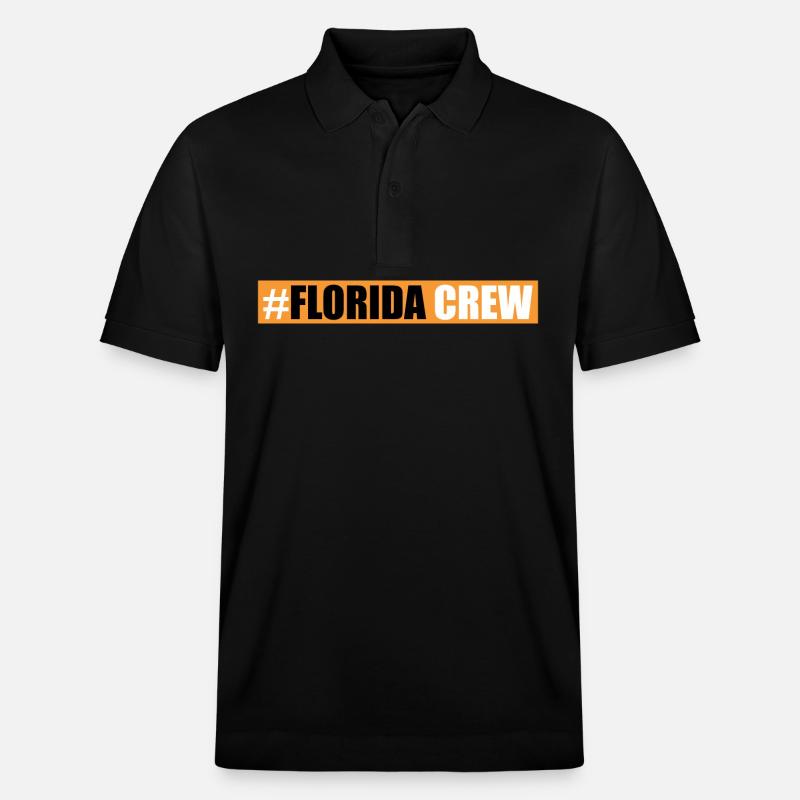 Florida Crew - Stanley/Stella Unisex Bio-Poloshirt PREPSTER - Schwarz