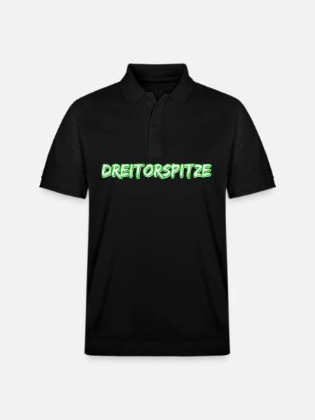 Trekking Dreitorspitze - Stanley/Stella Unisex Organic Polo Shirt PREPSTER - black