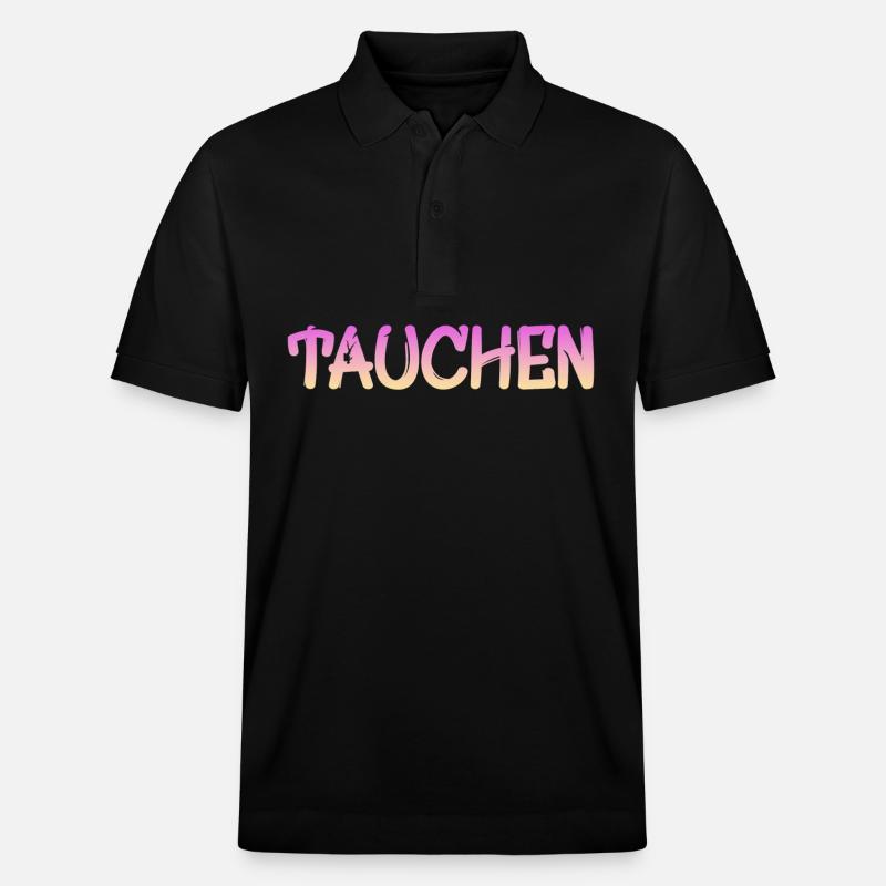 Tauchen - Stanley/Stella Unisex Bio-Poloshirt PREPSTER - Schwarz