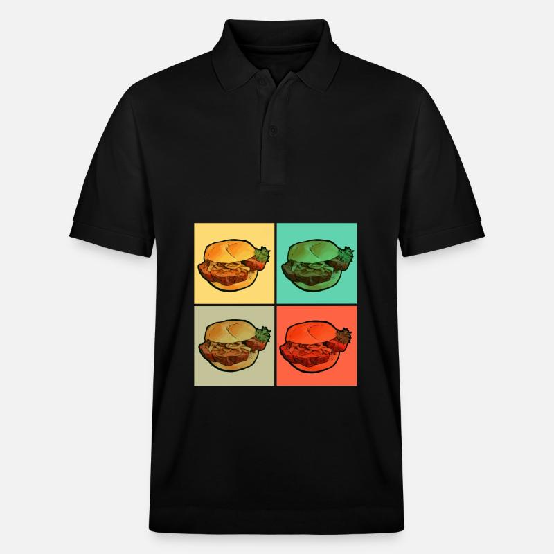 Leberkas Fleischkäse Buns - Polo PREPSTER bio Stanley/Stella Unisexe - noir