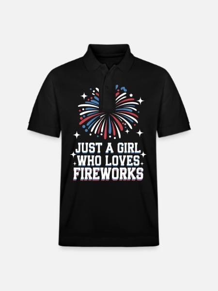 Pyrotechnics Fireworks Pyrotechnics - Stanley/Stella Unisex Organic Polo Shirt PREPSTER - black