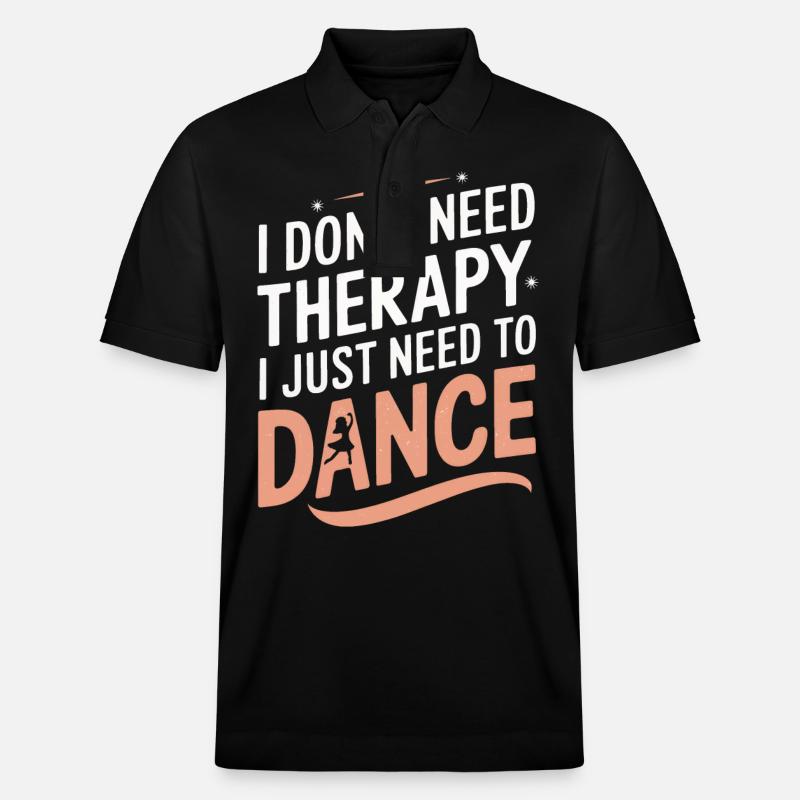 Dansant Danseurs Dansant - Polo PREPSTER bio Stanley/Stella Unisexe - noir