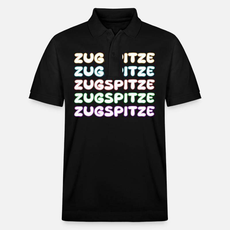 Zugspitze comme escalade - Polo PREPSTER bio Stanley/Stella Unisexe - noir