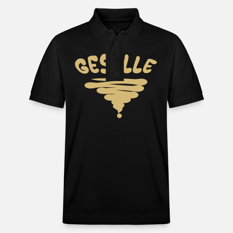 Compagnon - Polo PREPSTER bio Stanley/Stella Unisexe - noir