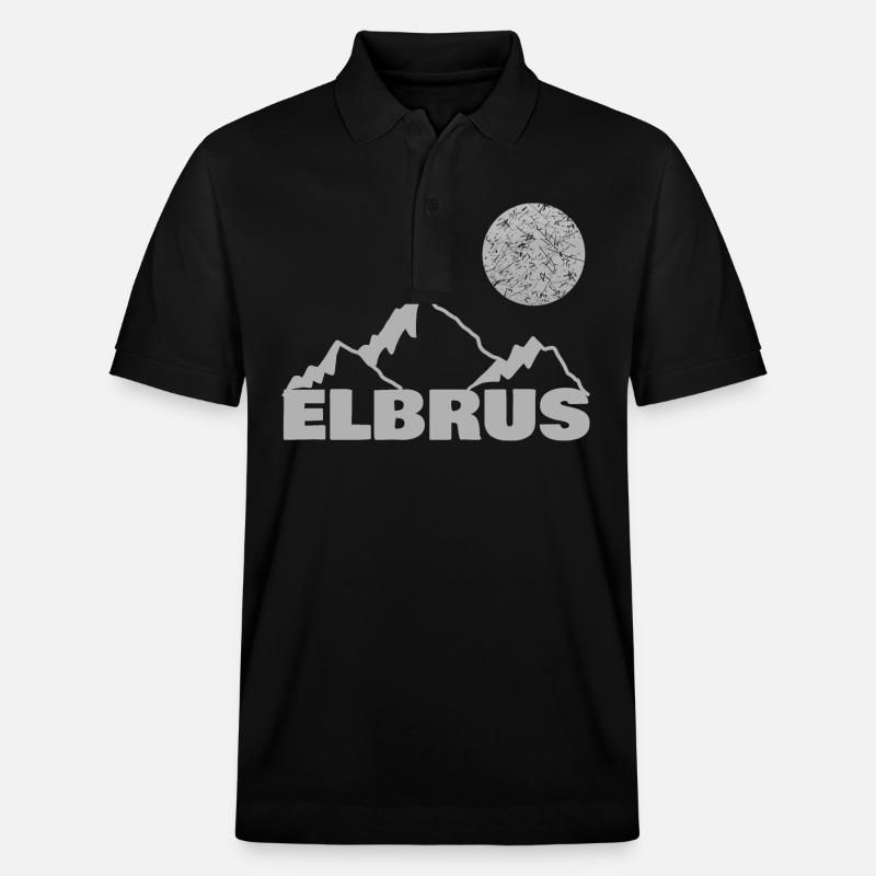 Elbrus - Polo PREPSTER bio Stanley/Stella Unisexe - noir