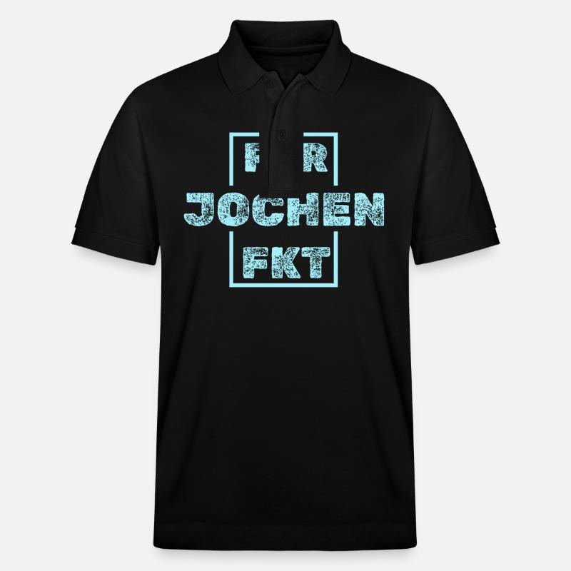 Jochen Jochen - Polo PREPSTER bio Stanley/Stella Unisexe - noir