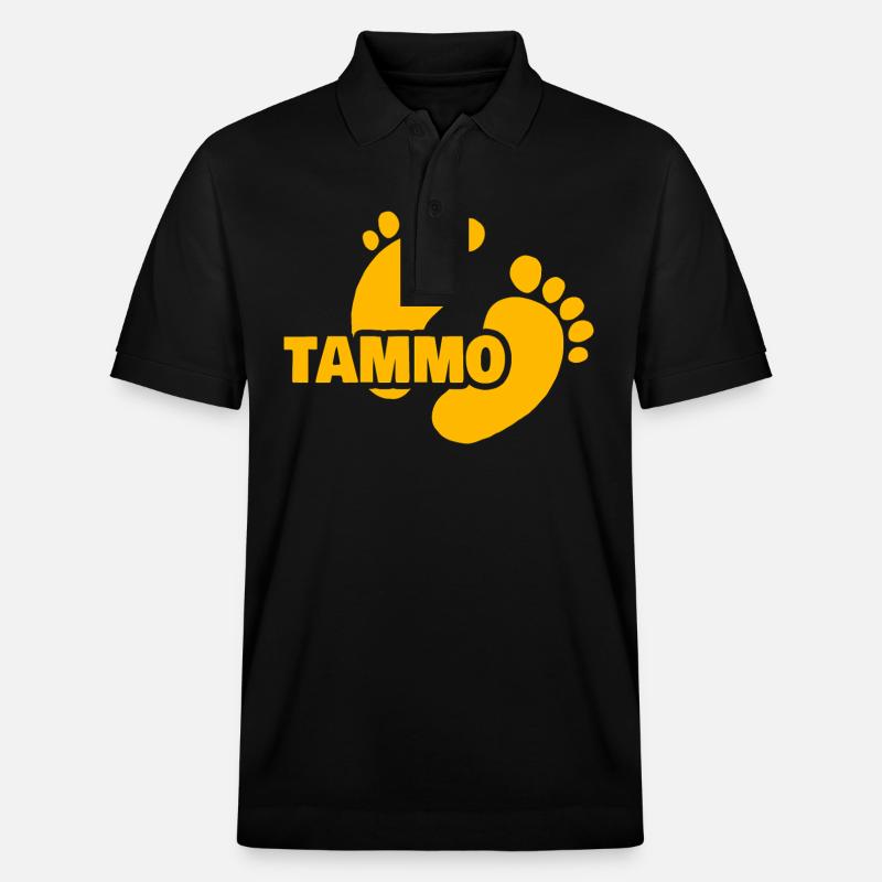 Tammo - Polo PREPSTER bio Stanley/Stella Unisexe - noir