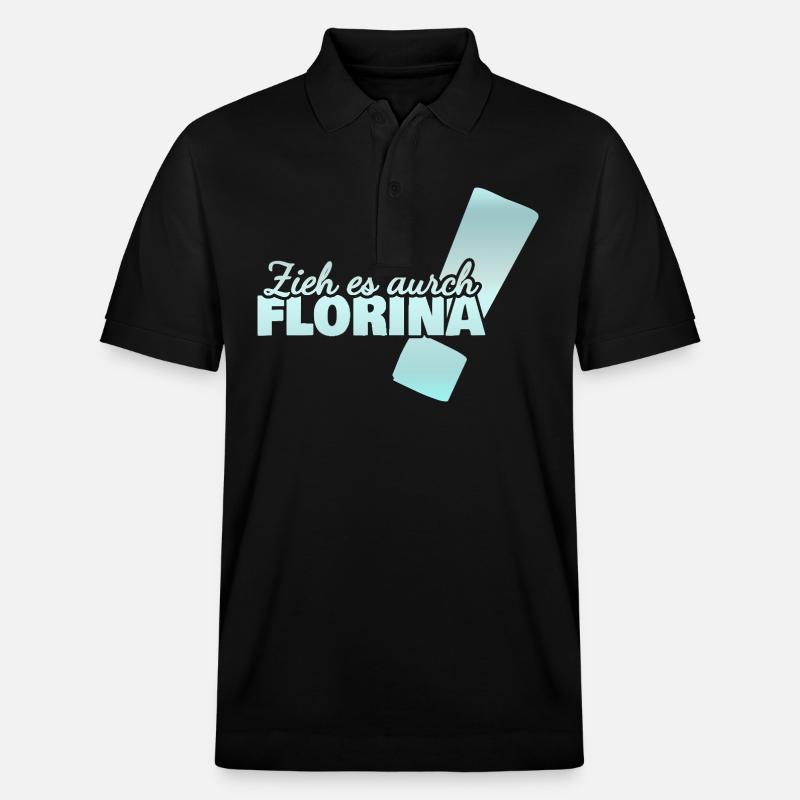 Florina - Stanley/Stella Unisex Bio-Poloshirt PREPSTER - Schwarz
