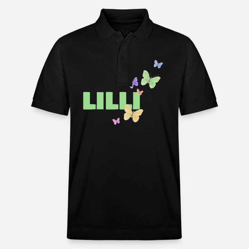 Lilli - Stanley/Stella Unisex Bio-Poloshirt PREPSTER - Schwarz