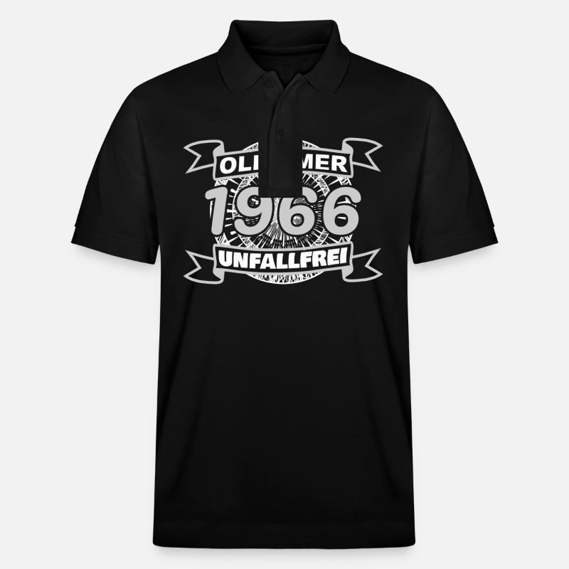Oldtimer 1966 - Stanley/Stella Unisex Bio-Poloshirt PREPSTER - Schwarz