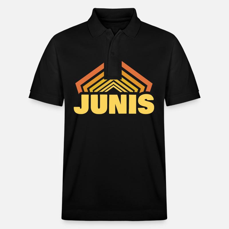 Cadeau pour Junis - Polo PREPSTER bio Stanley/Stella Unisexe - noir