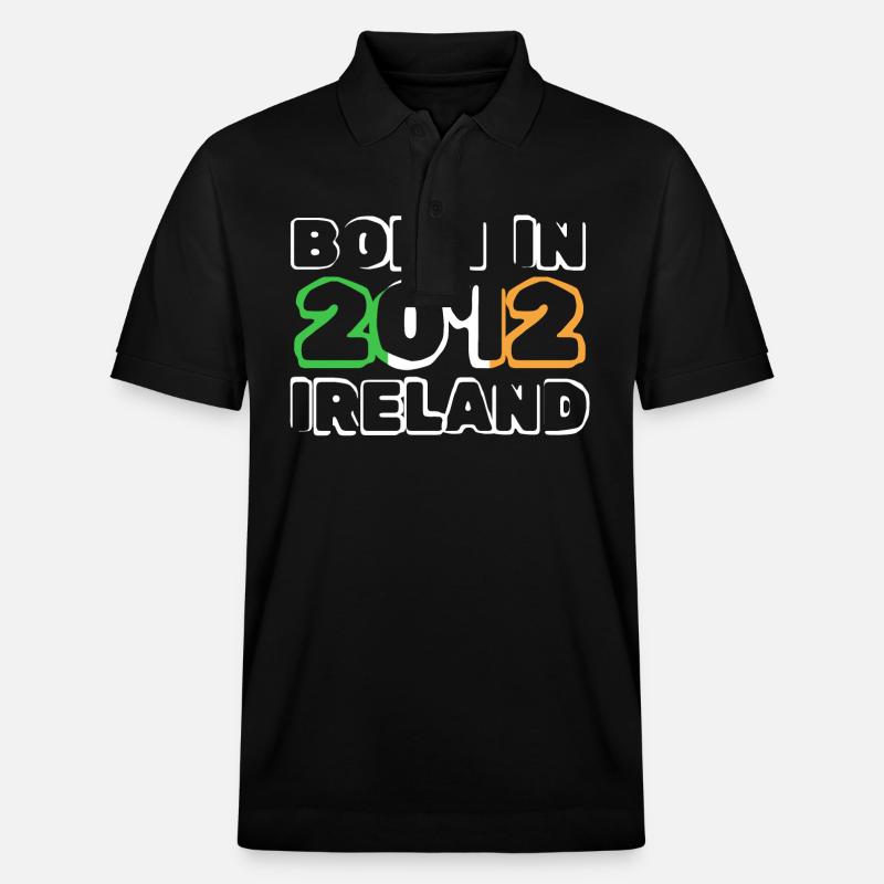 Ireland 2012 - Stanley/Stella Unisex Bio-Poloshirt PREPSTER - Schwarz