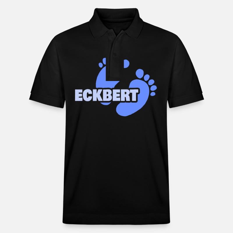 Cadeau pour Eckbert - Polo PREPSTER bio Stanley/Stella Unisexe - noir