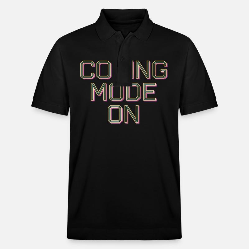 Coding Mode On 13 - Stanley/Stella Unisex Bio-Poloshirt PREPSTER - Schwarz