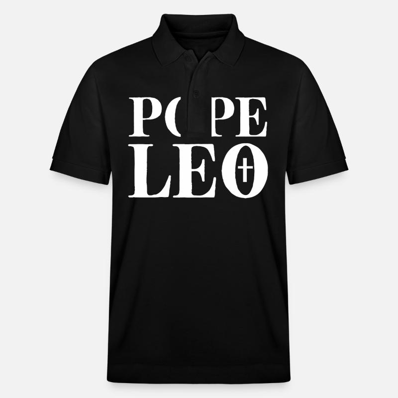 POPE Leo - Stanley/Stella Unisex Bio-Poloshirt PREPSTER - Schwarz
