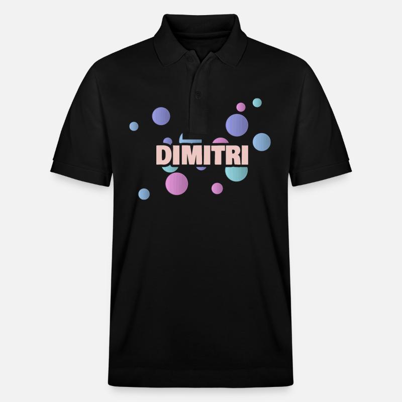 Dimitri Dimitri - Stanley/Stella Unisex Bio-Poloshirt PREPSTER - Schwarz