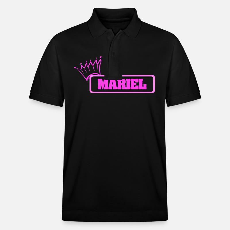 Mariel - Stanley/Stella Unisex Bio-Poloshirt PREPSTER - Schwarz