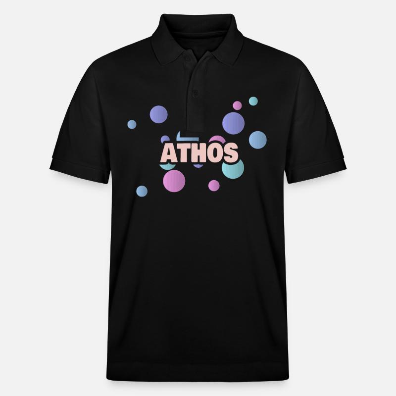 Athos Athos - Polo PREPSTER bio Stanley/Stella Unisexe - noir
