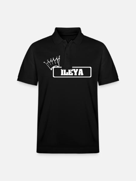 Ileya als Krone - Stanley/Stella Unisex Bio-Poloshirt PREPSTER - Schwarz