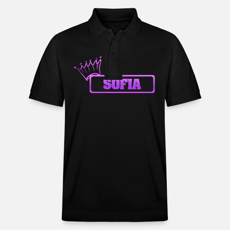 Cadeau pour Sofia - Polo PREPSTER bio Stanley/Stella Unisexe - noir