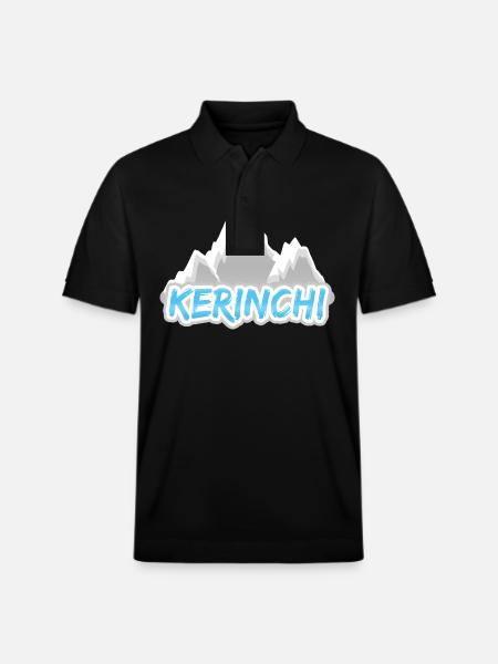 Mount Kerinchi - Stanley/Stella Unisex Organic Polo Shirt PREPSTER - black
