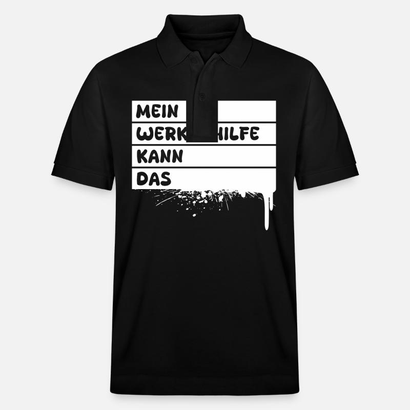 Profession : Assistante - Polo PREPSTER bio Stanley/Stella Unisexe - noir