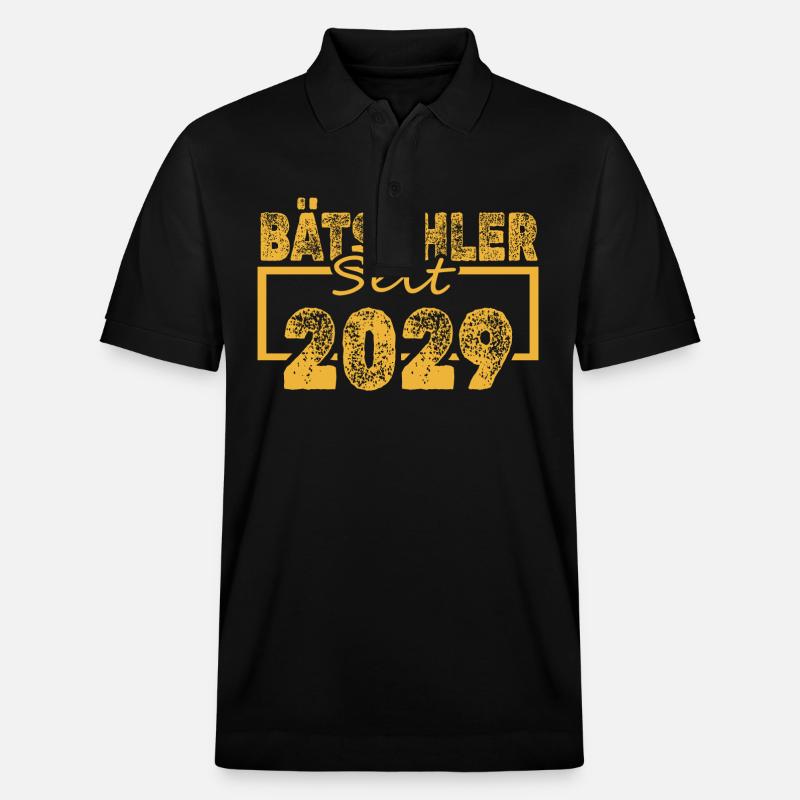 Bachelor 2029 - Stanley/Stella Unisex Bio-Poloshirt PREPSTER - Schwarz