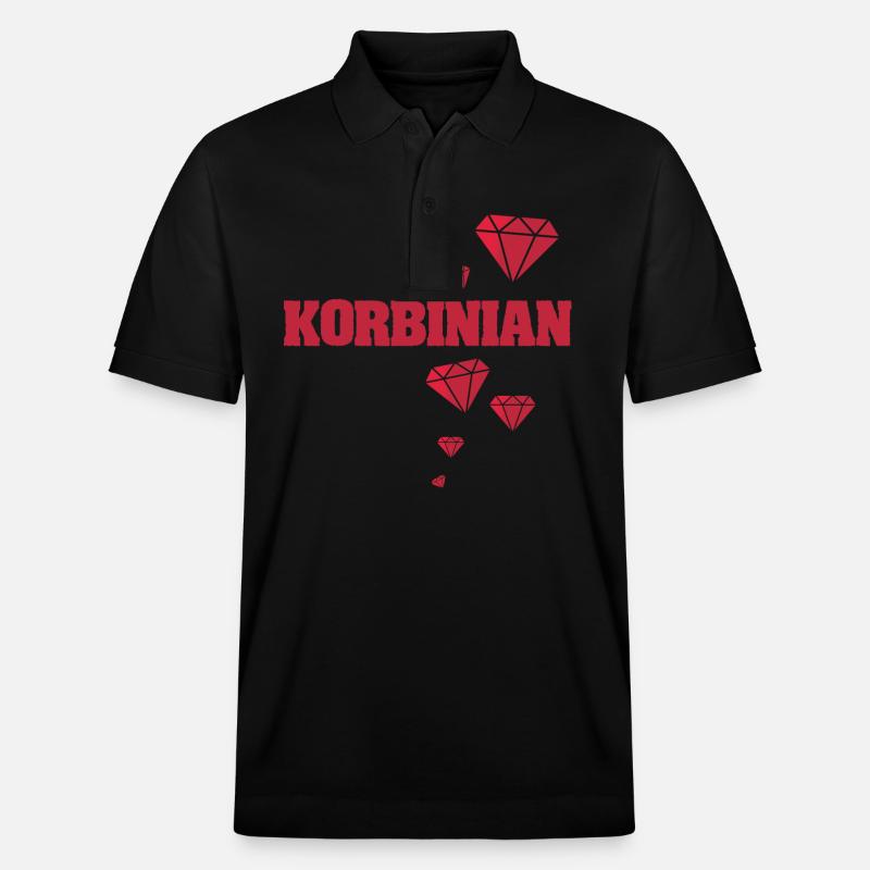 Cadeau pour Korbinian - Polo PREPSTER bio Stanley/Stella Unisexe - noir