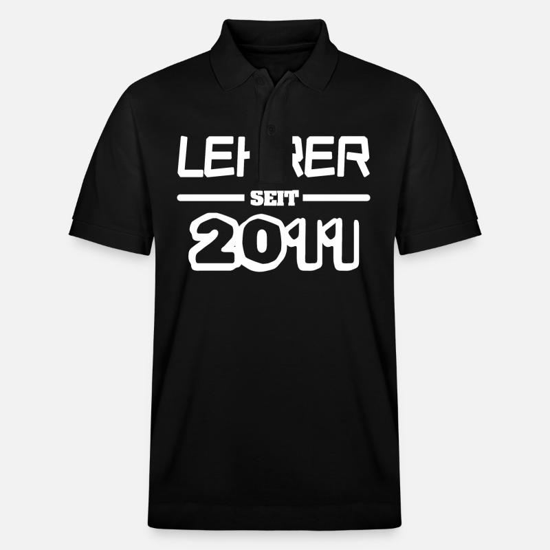 Enseignant 2011 - Polo PREPSTER bio Stanley/Stella Unisexe - noir