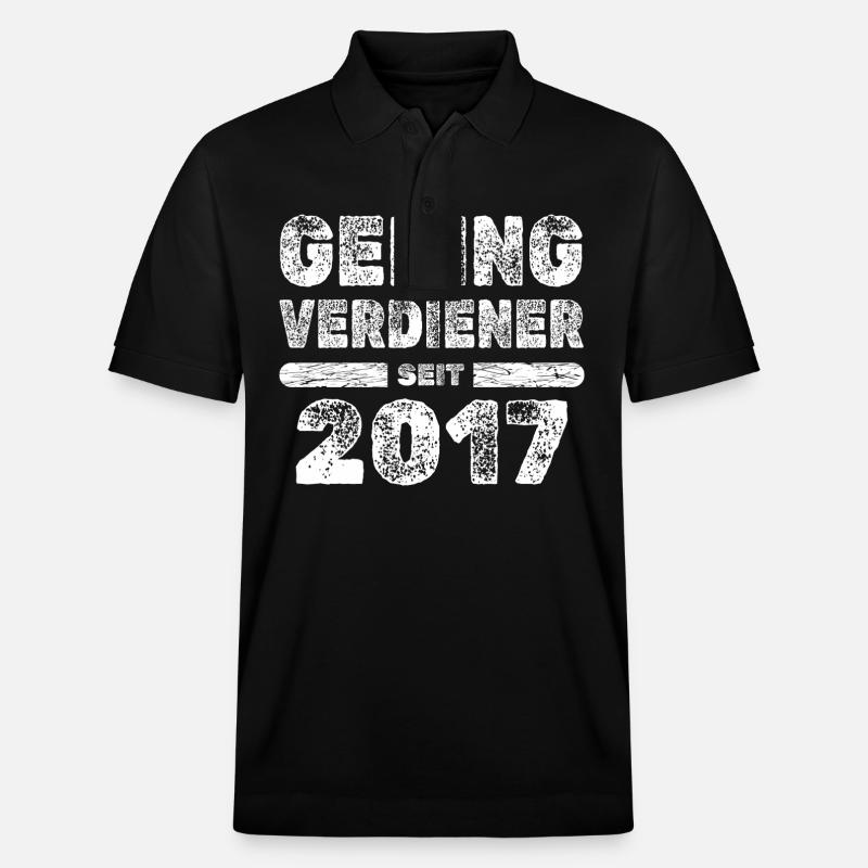 Millésime 2017 - Polo PREPSTER bio Stanley/Stella Unisexe - noir