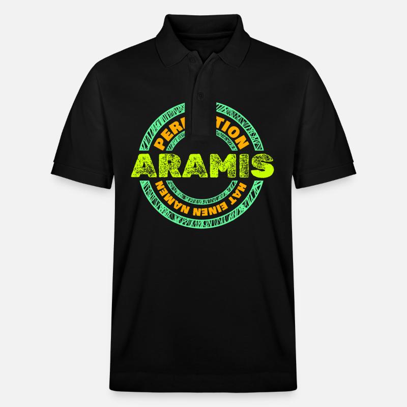 Aramis - Polo PREPSTER bio Stanley/Stella Unisexe - noir