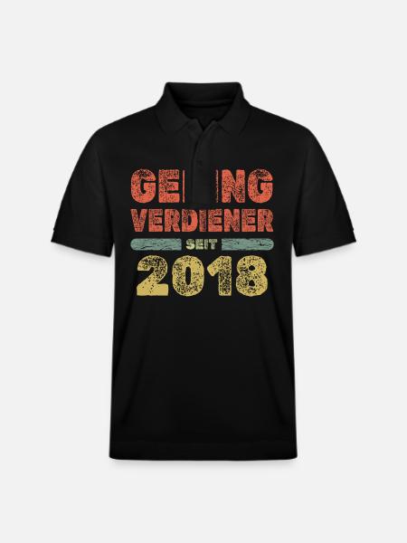 2018 - Stanley/Stella Unisex Bio-Poloshirt PREPSTER - Schwarz