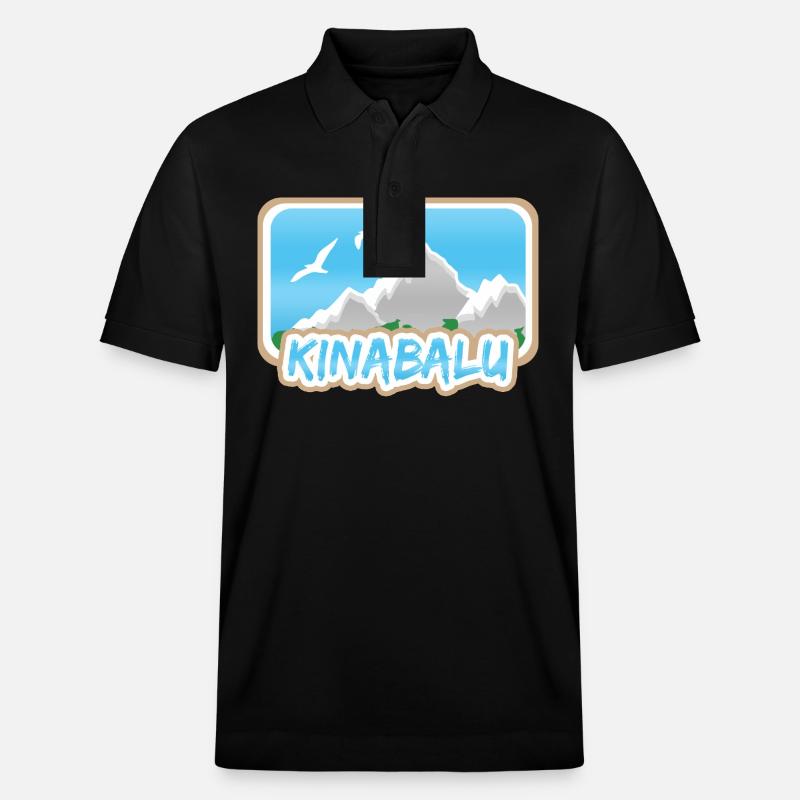 Kinabalu - Stanley/Stella Unisex Bio-Poloshirt PREPSTER - Schwarz