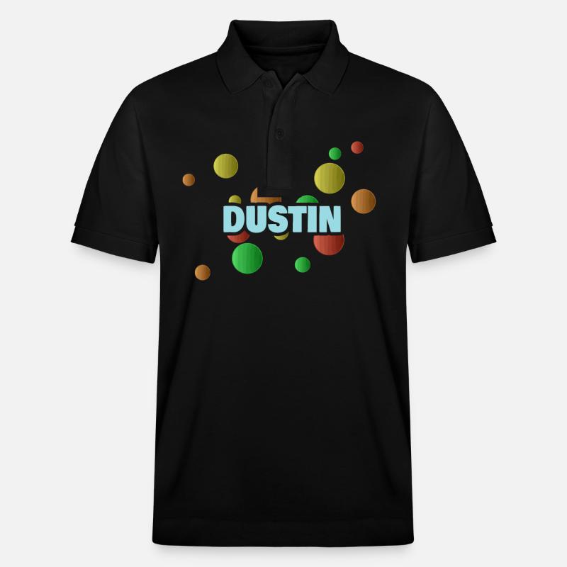 Dustin - Stanley/Stella Unisex Bio-Poloshirt PREPSTER - Schwarz