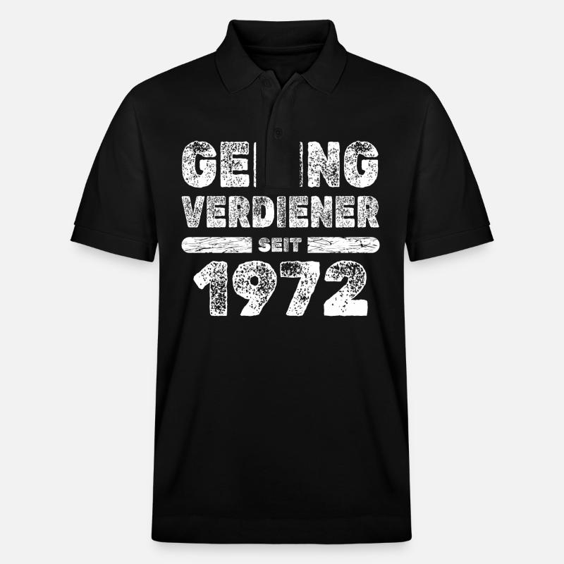 1972 - Stanley/Stella Unisex Bio-Poloshirt PREPSTER - Schwarz